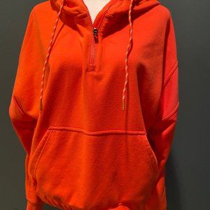 Athleta Orange Hoodie Size M